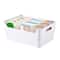 Large White Open Storage Bin by Simply Tidy®